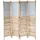 Mendler Paravent HWC-D27, Raumteiler Trennwand spanische Wand Sichtschutz, Holz Metall 170x160x2cm