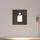 ARCCHIO Neru LED-Einbaulampe 2 eckig schwarz Aluminium