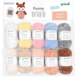 gründl Wolle Funny Mini "Pastell Shades"