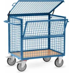 fetra Drahtkastenwagen 2763 - Tragkraft 600kg TPE-Reifen