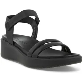 ECCO Damen Flowt Wedge LX Heeled Sandal Plateau, Black, 38 EU