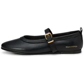 Marc O'Polo Ballerina für Damen, schwarz, Größe 39 EU