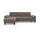 sit&more Ecksofa SIT & MORE "Westham L-Form", grau (taupe), B:275cm H:88cm T:172cm, 90% Polyester 10% Polyamid, Sofas, Ecksofa, Recamiere, mit oder ohne Bettfunktion, Bettkasten, Füße wengefarben