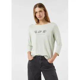 Comma, Jersey-T-Shirt blau 32