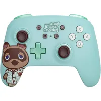 PowerA Tom Nook Controller kabelgebunden türkis Nintendo Switch