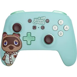PowerA Tom Nook Controller kabelgebunden türkis Nintendo Switch