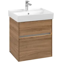Villeroy & Boch Collaro Waschtischunterschrank | Breite 550 mm##Mit LED-Beleuchtung Taupe Taupe C007B0VM