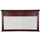 Massivmoebel24 Spiegel Akazie 160x7x87 nougat lackiert OXFORD 405