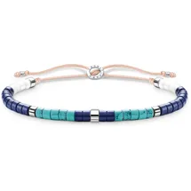 Thomas Sabo Armband mit blauen Steinen 925 Sterlingsilber A2065-775-7 Größe 20 cm