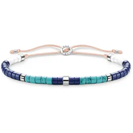 Thomas Sabo Armband mit blauen Steinen 925 Sterlingsilber A2065-775-7 Größe 20 cm