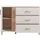 Home Affaire »Belfort Schubladenkommode Sideboard 3 Schubladen und 1 Tür«, 125x40x90, FSC®-zertifizierter Holzwerkstoff, Trendfarbe cashmere, weiß