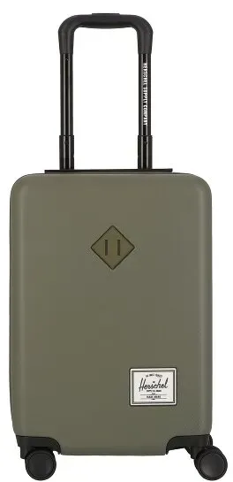 Herschel Heritage 4 Rollen Kabinentrolley XS 50 cm  oliv