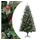 vidaXL Weihnachtsbaum mit Zapfen Grün 225 cm