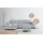 OTTO products Eckcouch Polyester L-Form 266cm Silber