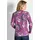 GOLDNER Sweatshirt Paisley-Design Lila 25