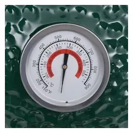 vidaXL 2-in-1 Kamado-Grill Smoker Keramik grün