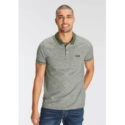 AJC Poloshirt, Kurzarm, schmal geschnitten, Polokragen, ideal für Sportarten AJC oliv-meliert S (44/46)