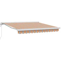 VidaXL Automatische Einziehbare Markise Gestreift 300x250 cm