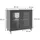 Vicco Waschbeckenunterschrank Malte 60 x 58 cm Grau