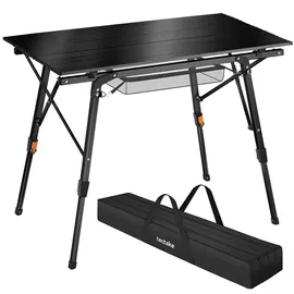 Tectake Campingtisch Tina Schwarz