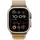 Apple Watch Ultra 2 GPS + Cellular 49 mm Titangehäuse natur, Alpine Loop Armband mandel L