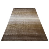 Home Affaire Teppich »Katalin, handgewebt, Teppiche aus 100% Viskose, farblich changierend«, rechteckig, beige