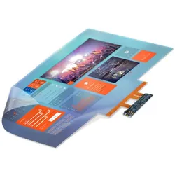 Digital Signage Touchfolie Professional 55 Zoll