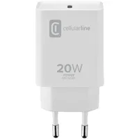 Cellular Line Cellularline USB-C Charger 20W weiß (ACHIPHUSBCPD20WW)