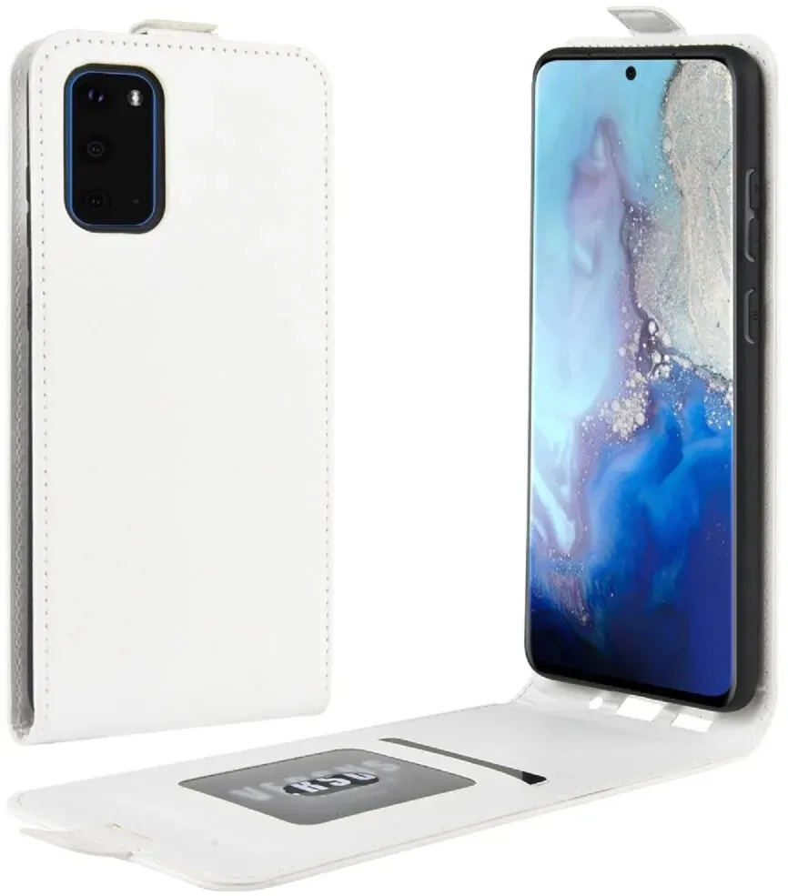 Flip Case Handyhülle für Samsung Galaxy S20 Ultra Vertikal Schutzhülle Tasche Cover Schwarz Bumper Smartphone Kartensteckplatz-Kreditkarte-Geldscheine EC-Karte Bank-Karte