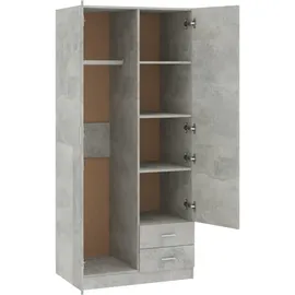 vidaXL Kleiderschrank 80x52x180 grau