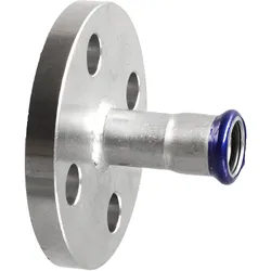 Edelstahl Pressfitting Übergangsflansch (PN16), Kontur M (Ausführung: 35 mm (PN16))