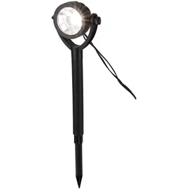 Light & More LED Solarleuchte Erdspieß 6er Set schwarz