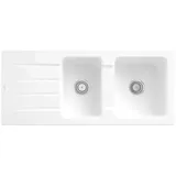 Villeroy & Boch Architectura 1160x510mm snow white + Handbetätigung