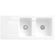 Villeroy & Boch Architectura 1160x510mm snow white + Handbetätigung