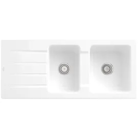 Villeroy & Boch Architectura 1160x510mm snow white + Handbetätigung