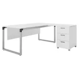 xl moebel gmbh Eckschreibtisch Weiß