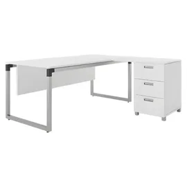 xl moebel gmbh Eckschreibtisch Weiß
