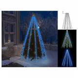 vidaXL Weihnachtsbaum-Lichternetz mit 250 LEDs Blau 250 cm