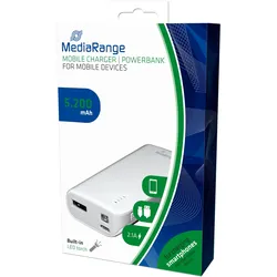 MEDIARANGE MR751 - Grau - Weiß - Universal - Kunststoff - Status - LED - klar