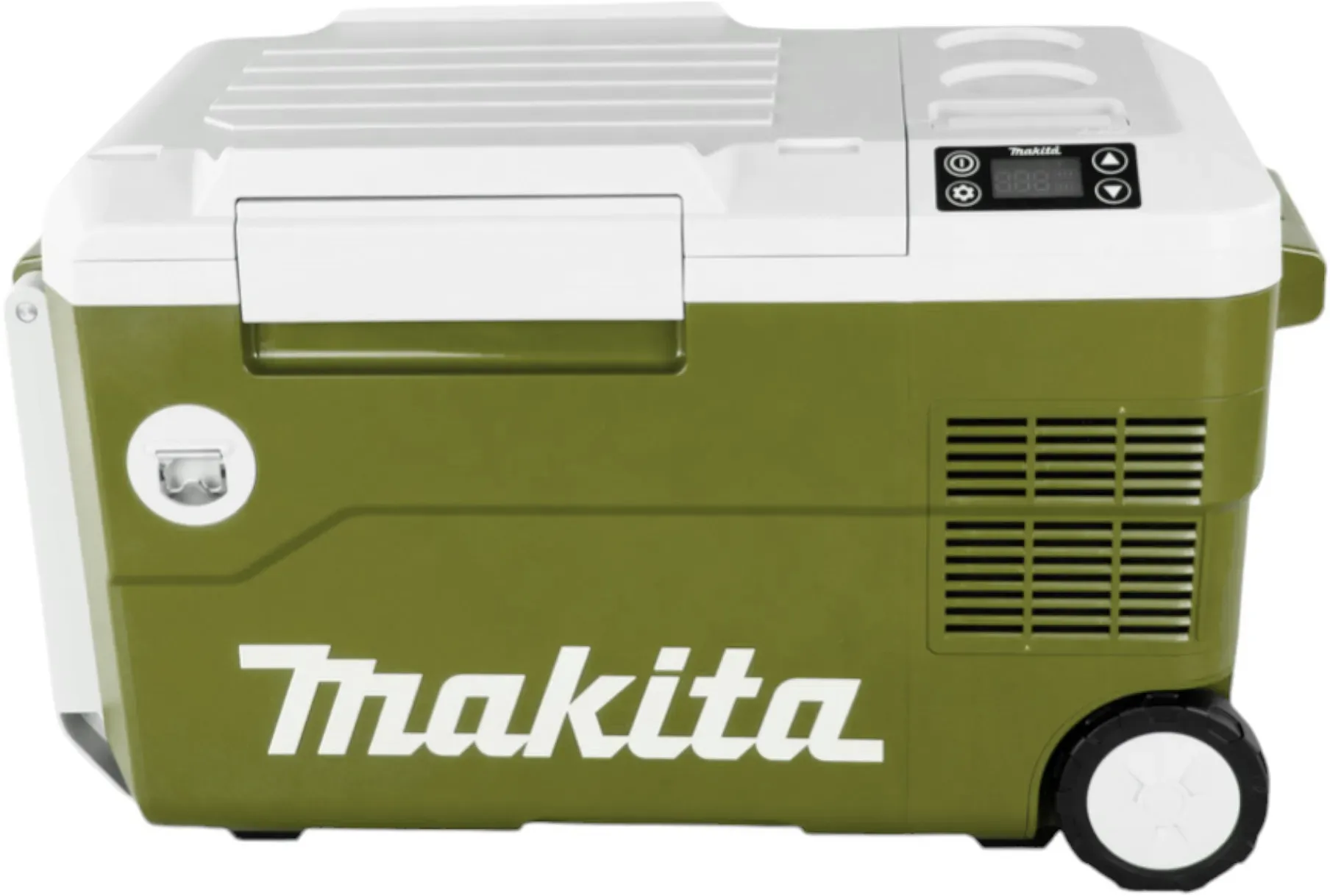 Makita DCW 180 ZO Akku Kühl und Wärme Box 36 V ( 2x 18 V ) 20 L Olive - Outdoor Adventures Edition Solo - ohne Akku, ohne Ladegerät