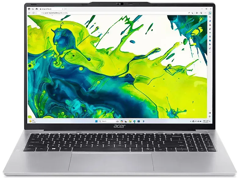 ACER Aspire Lite 16 (AL16-52P-350C), Notebook, mit Zoll Display, Intel® CoreTM i3,i3-1305U Prozessor, 8 GB RAM, 512 SSD, UHD Graphics, Light Silver, Windows 11 Home