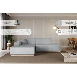altdecor Ecksofa Ottomane Links IREA-L1 232x165x80 cm Grün