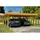 SKANHOLZ Spessart Doppelcarport 6,11 x 8,46 m beige inkl. Regenrinne, Pfostenanker