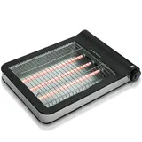 Sogo Flachtoaster Schwarz