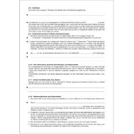 RNK Formular Untermietvertrag für Gewerberäume A4 gefalzt
