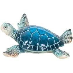 Signes Grimalt  Statuetten und Figuren Kleine Harzschildkröte  in Blau, Einheitsgrösse