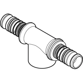 Geberit Mepla T-Stück mit Innengewinde, d 26xRp 3/4x26mm, m IG, Rotguss