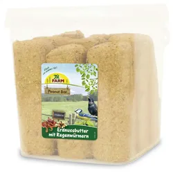 JR FARM Peanut Bar Erdnussbutter 3,15kg Wildvogelfutter Regenwürmer