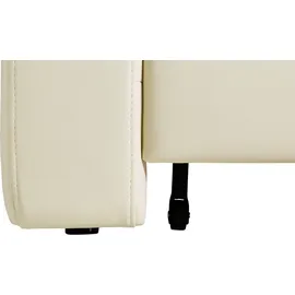 sit&more Ecksofa »Ascara L-Form« inklusive Boxspring/Federkern-Polsterung, wahlweise mit Bettfunktion beige