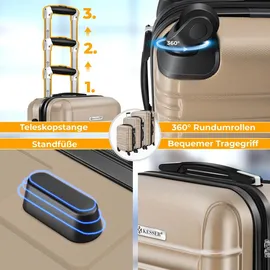 Kesser Koffer-Set 4-tlg. beige